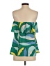 Tyche Green Sleeveless Blouse Size S - photo 2