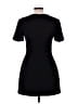 Elliatt Solid Black Cocktail Dress Size L - photo 2