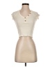 Roxy Ivory Short Sleeve Turtleneck Size XS - photo 1
