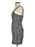 Francesca's 100% Polyester Houndstooth Gray Cocktail Dress Size XS - photo 5