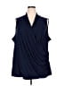 BLOOMCHIC Blue Sleeveless Top Size 28 - photo 1