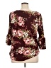 Green Envelope Burgundy 3/4 Sleeve Top Size 1X - photo 2