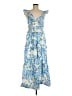 Sugarlips Floral Blue Casual Dress Size M - photo 1
