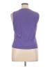 Notations Purple Sleeveless Top Size XL - photo 2