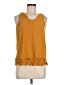 Vero Moda Yellow Sleeveless Top Size M - photo 1