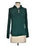Candie's 100% Polyester Green Long Sleeve Blouse Size XS - photo 1