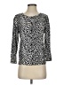 Verve Ami Animal Print Silver Cardigan Size S - photo 1