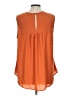 Staccato Orange Sleeveless Blouse Size L - photo 2