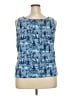 Susan Lawrence Blue Tank Top Size 2X - photo 2
