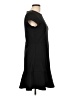 Gap Solid Black Casual Dress Size 10 - photo 4