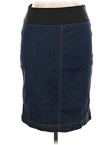 INC International Concepts Denim Skirt (view 1)