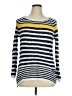 Saint Tropez West 100% Cotton Stripes Yellow Pullover Sweater Size 0X - photo 1