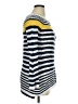 Saint Tropez West 100% Cotton Stripes Yellow Pullover Sweater Size 0X - photo 4