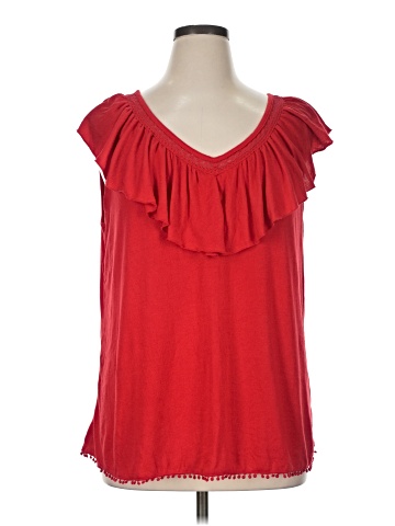 Skies Are Blue Sleeveless Blouse (view 1)