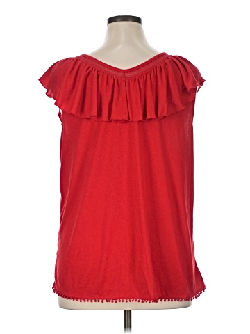 Skies Are Blue Sleeveless Blouse (view 2)