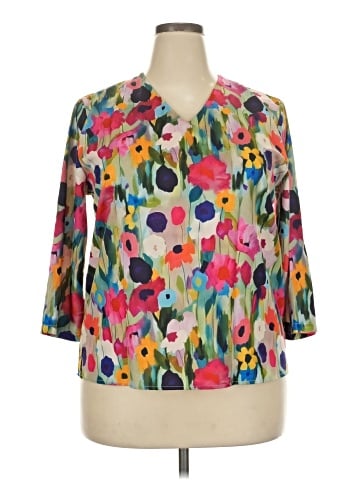 Unbranded 3/4 Sleeve Blouse (view 1)