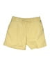 L.L.Bean Solid Yellow Khaki Shorts Size 4 - photo 1