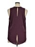 lucy Burgundy Sleeveless Blouse Size XL - photo 2