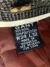 Gant Houndstooth Gray Wool Pants Size 34 waist - photo 5