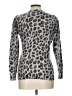 Charter Club Animal Print Silver Pullover Sweater Size L - photo 2