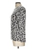 Charter Club Animal Print Silver Pullover Sweater Size L - photo 5