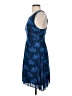 Maple 100% Rayon Blue Cocktail Dress Size 4 - photo 5
