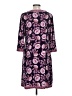 Wisp Paisley Purple Casual Dress Size 12 - photo 2