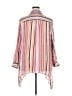 Zac & Rachel Stripes Pink 3/4 Sleeve Blouse Size 3X - photo 2