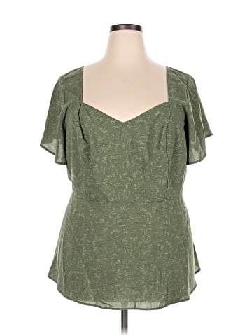 Torrid Short Sleeve Blouse (view 1)