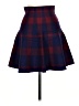 A'gaci Plaid Blue Formal Skirt Size S - photo 1