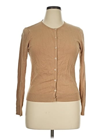 August Silk Cardigan (view 1)