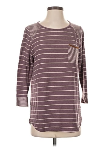Pink Clover 3/4 Sleeve T-Shirt (view 1)