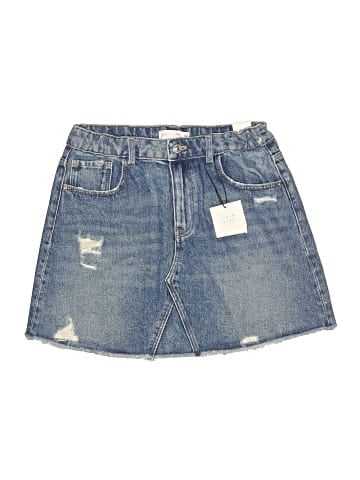 Zara Denim Skirt (view 1)