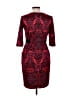 Gabby Skye Paisley Red Cocktail Dress Size 10 - photo 2