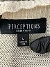 Perceptions Ivory Cardigan Size L - photo 7
