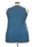 Torrid Blue Tank Top Size 3X Plus (3) - photo 2
