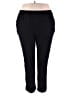 Alfred Dunner Solid Black Casual Pants Size 20 - photo 1