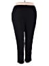 Alfred Dunner Solid Black Casual Pants Size 20 - photo 2