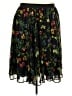 Torrid Floral Black Casual Skirt Size 4X Plus (4) - photo 1