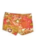 J.Crew Print Yellow Shorts Size 4 - photo 2