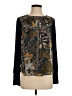 Tiny Black Long Sleeve Blouse Size S - photo 1