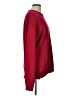 Eddie Bauer 100% Cotton Solid Red Pullover Sweater Size L - photo 4