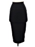 Bebe Solid Black Formal Skirt Size XXS - photo 1