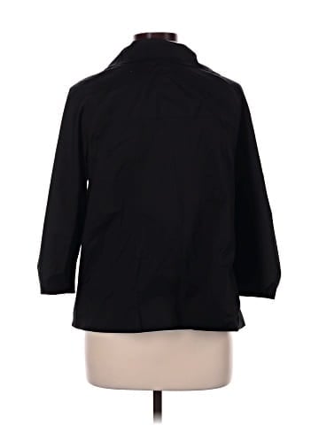 DKNY 3/4 Sleeve Button-Down Shirt (view 2)
