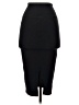 Bebe Solid Black Formal Skirt Size XXS - photo 2