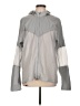 Nike 100% Nylon Gray Windbreaker Size L - photo 1