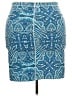 Unbranded Paisley Blue Casual Skirt Size 22 - photo 2
