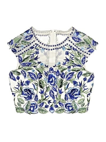 Ellie Wilde Mon Cheri Short Sleeve Blouse (view 1)