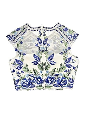 Ellie Wilde Mon Cheri Short Sleeve Blouse (view 2)