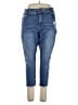 Walmart Solid Blue Jeans Size 18 - photo 1